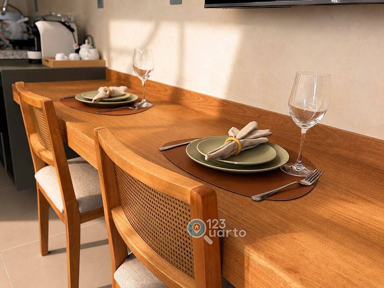 Apto Luxo Praiano - Beach Haus by 123Quarto