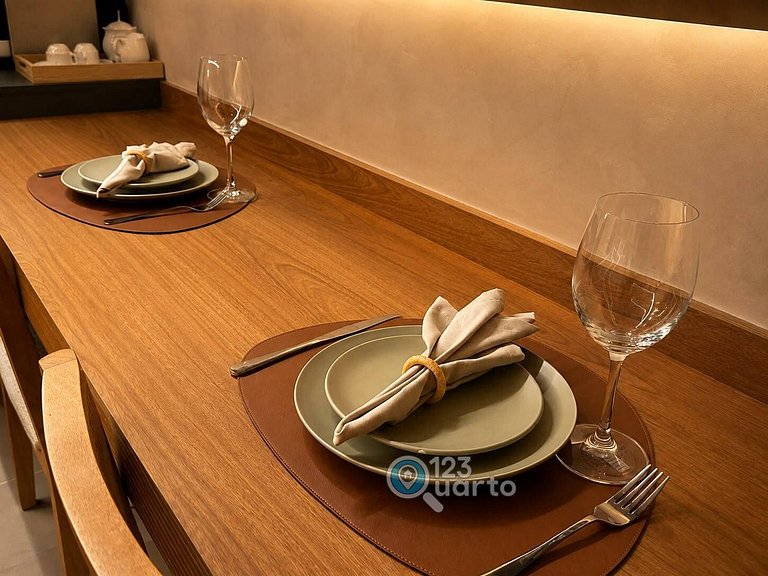 Apto Luxo Praiano - Beach Haus by 123Quarto