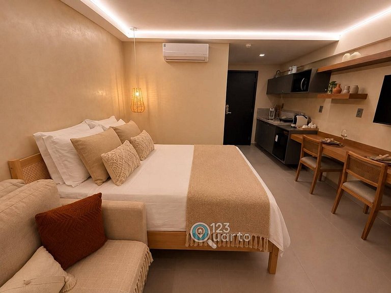 Apto Luxo Praiano - Beach Haus by 123Quarto