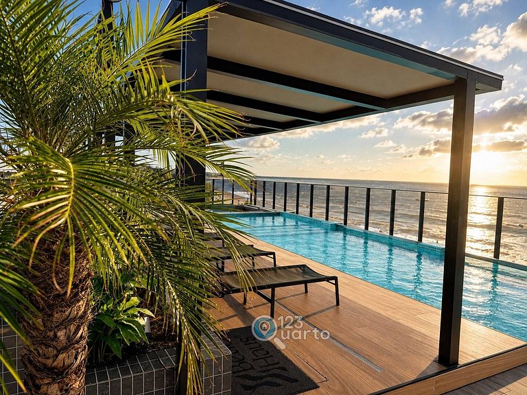 Apto Luxo Praiano - Beach Haus by 123Quarto