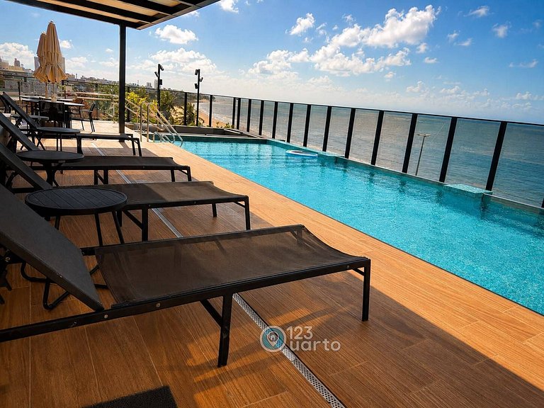 Apto Luxo Praiano - Beach Haus by 123Quarto