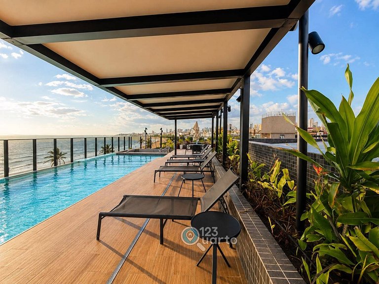 Apto Luxo Praiano - Beach Haus by 123Quarto