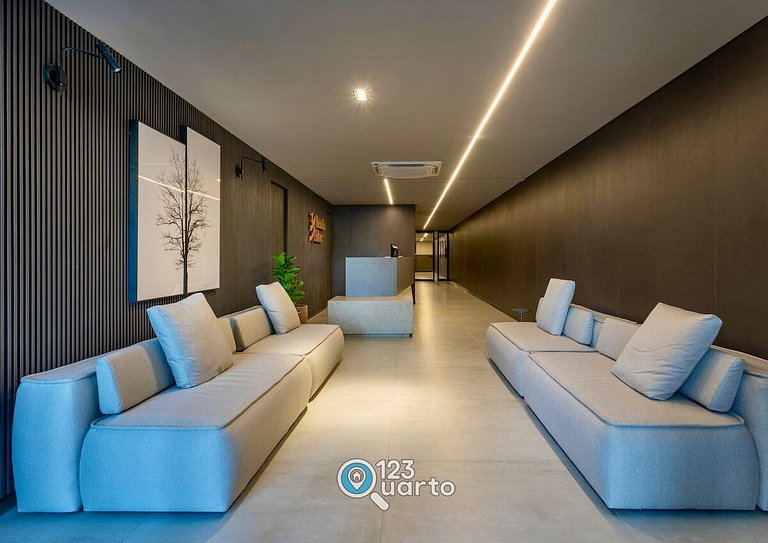 Apto Luxo Praiano - Beach Haus by 123Quarto