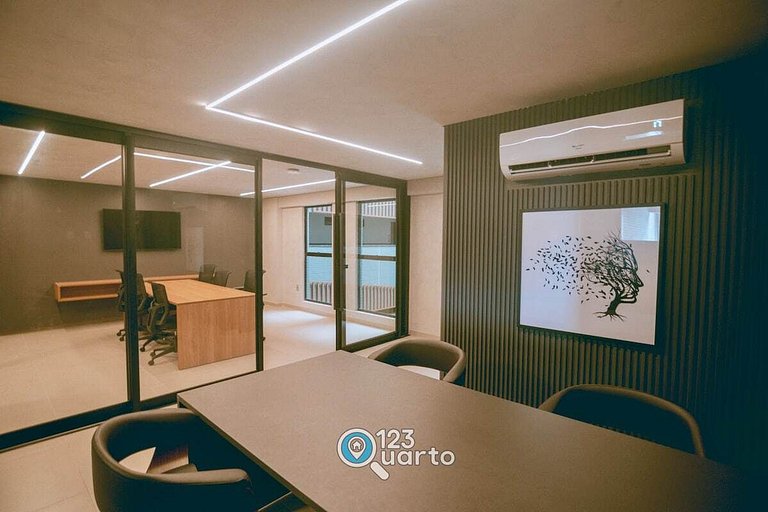 Apto Luxo Praiano - Beach Haus by 123Quarto