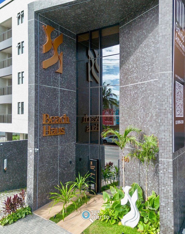 Apto Luxo Praiano - Beach Haus by 123Quarto