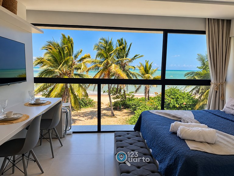 Paraíso Pé na Areia | Vista Completa do Mar